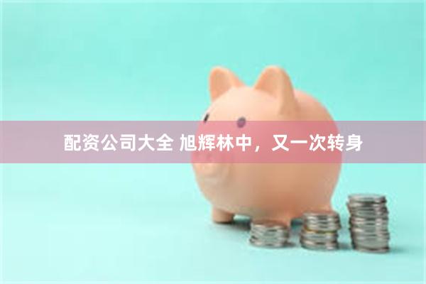 配资公司大全 旭辉林中，又一次转身
